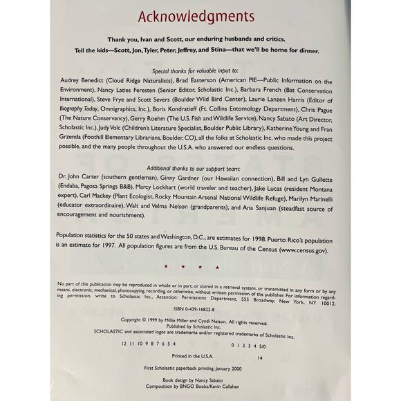 The United States of America State-by-State Guide Book Scholastic 2000 Maps - Picture 5 of 8